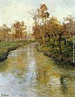 Fritz Thaulow Autumn painting